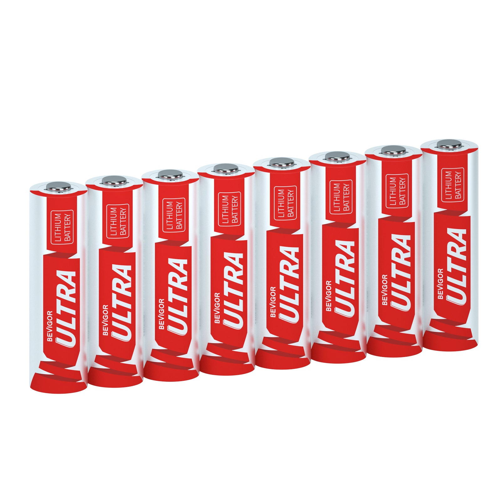 ULTRA #NEW Bevigor Lithium AA Batteries 8Pack 1.5V 3500mAh 【Non-Rechargeable】