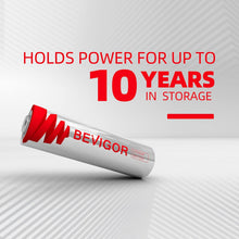 Load image into Gallery viewer, Bevigor AAA 1.5v Ultimate Lithium Batteries 12Packs  【1100mAh】
