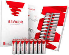 Load image into Gallery viewer, Bevigor AA 1.5v Ultimate Lithium Batteries 24Packs, 3000mAh 【Buy 1 Get 1 Free】
